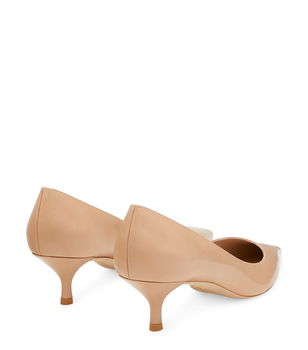 Stuart Weitzman STUART KITTEN PUMP en ADOBE de Mujer | Stuart Weitzman® Limitado a 3 días