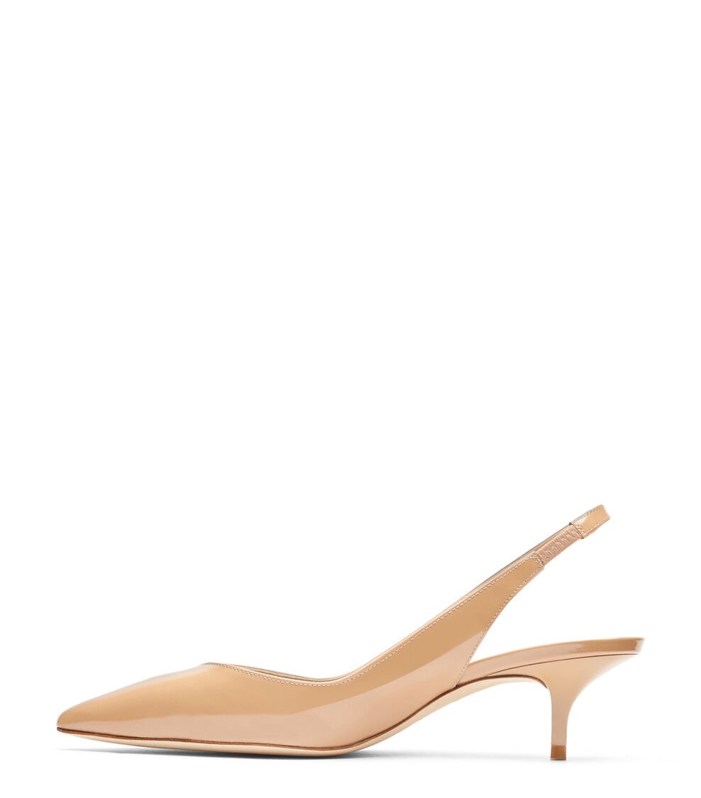 Stuart Weitzman EVA 50 SLINGBACK en ADOBE de Mujer | Stuart Weitzman® Precios de Black Friday