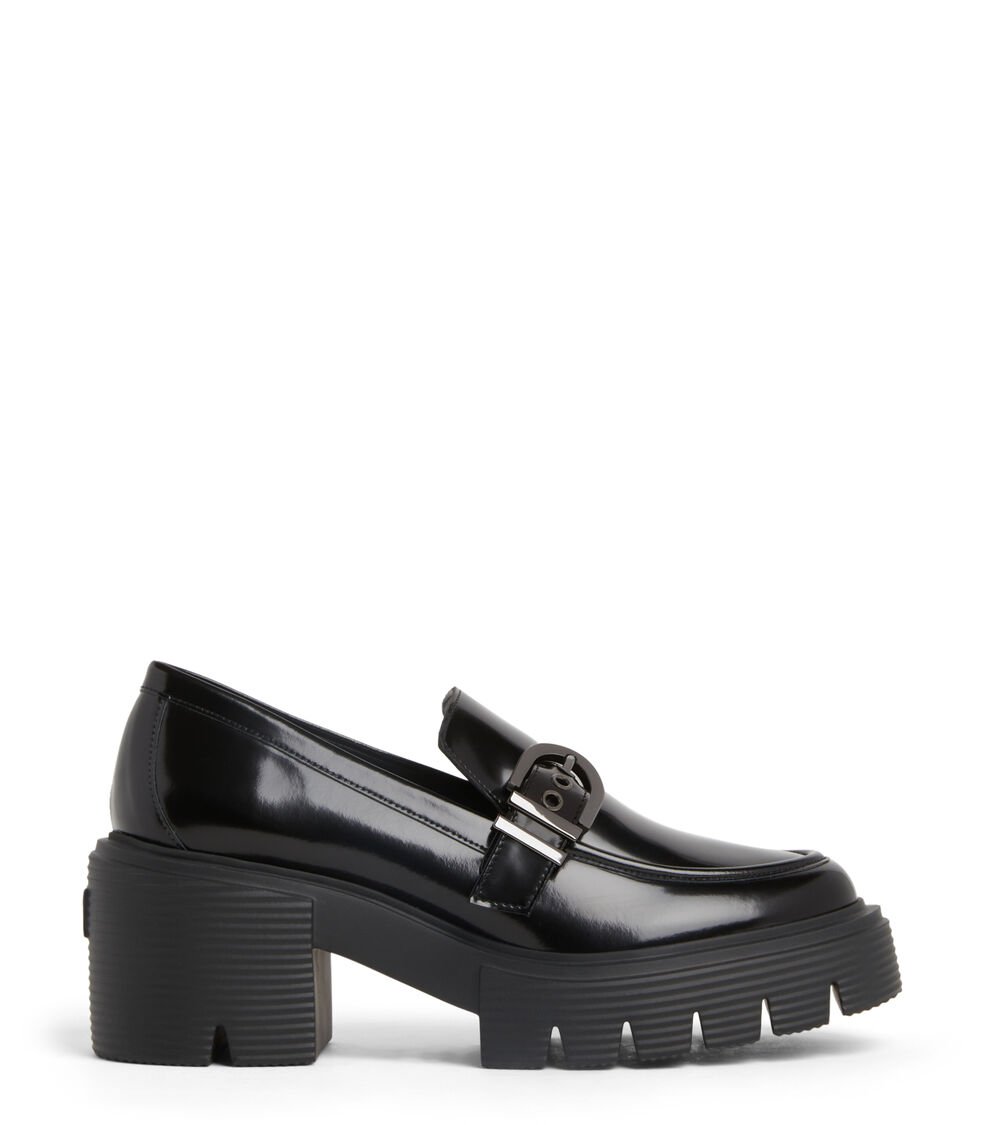 Stuart Weitzman MAVERICK SOHO LOAFER en NEGRO de Mujer | Stuart Weitzman® En oferta