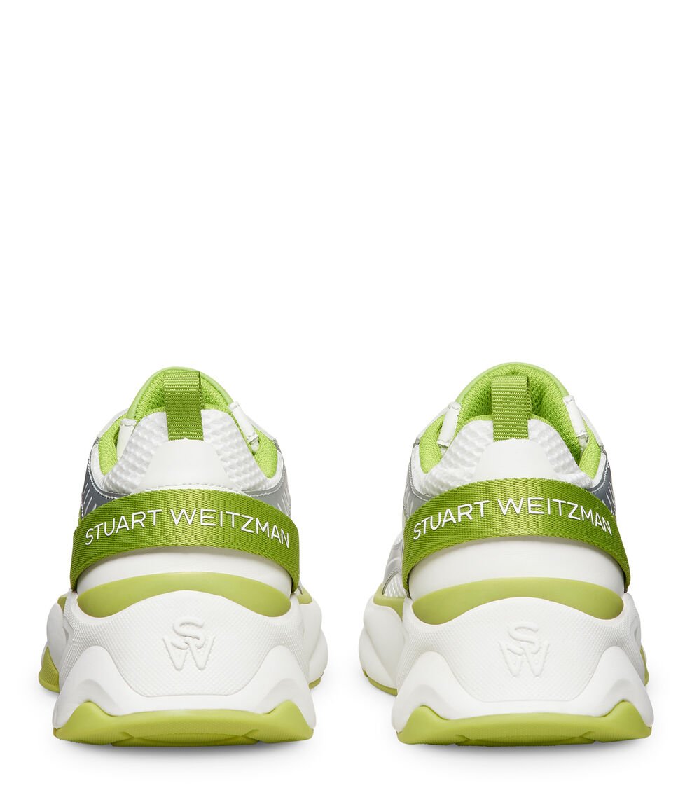 Stuart Weitzman SW TRAINER en BLANCO de Mujer | Stuart Weitzman® Oferta exclusiva