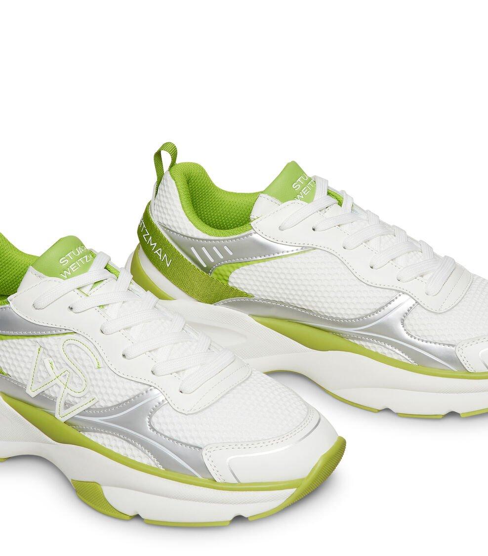 Stuart Weitzman SW TRAINER en BLANCO de Mujer | Stuart Weitzman® Oferta exclusiva