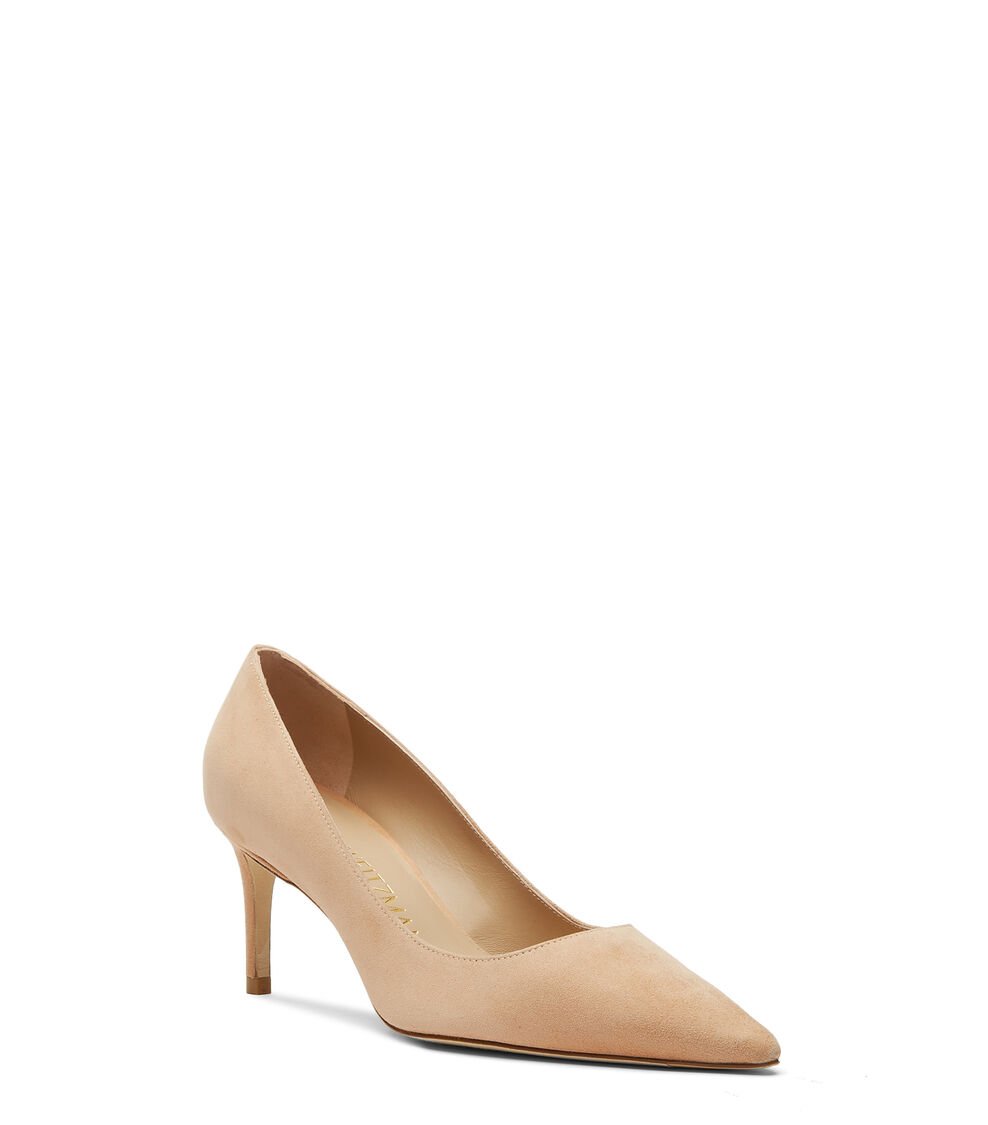 Stuart Weitzman STUART 75 PUMP en ROJIZO de Mujer | Stuart Weitzman® Grandes ahorros