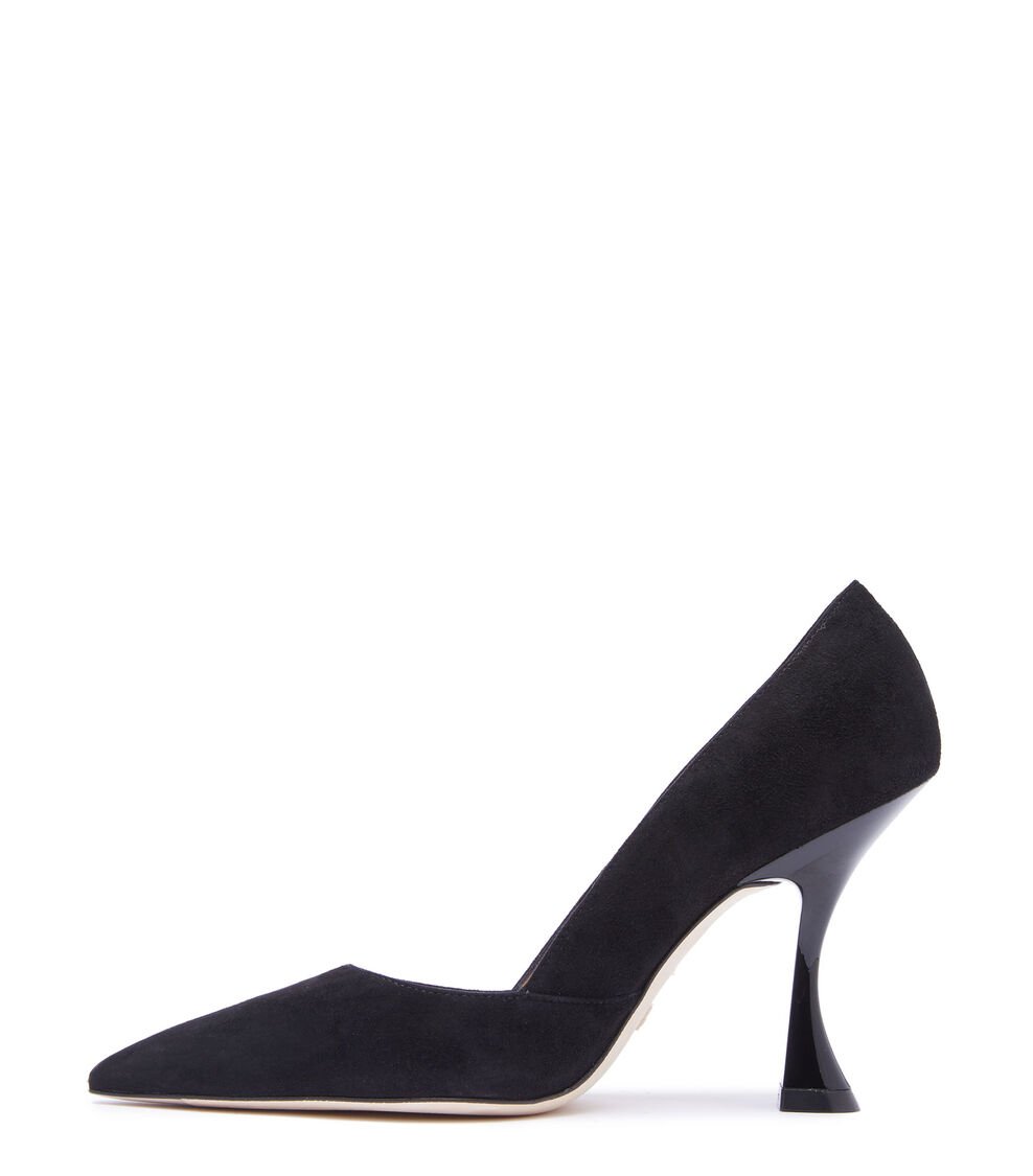 Stuart Weitzman XCURVE 100 PUMP en NEGRO de Mujer | Stuart Weitzman® Precio ultrabajo