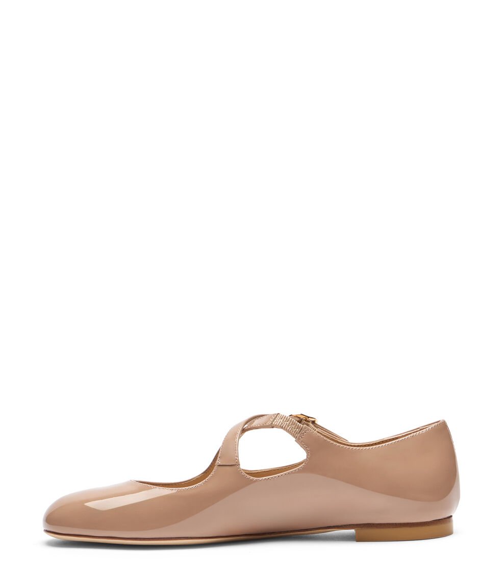 Stuart Weitzman CLEM FLAT en FAWN de Mujer | Stuart Weitzman® Outlet online