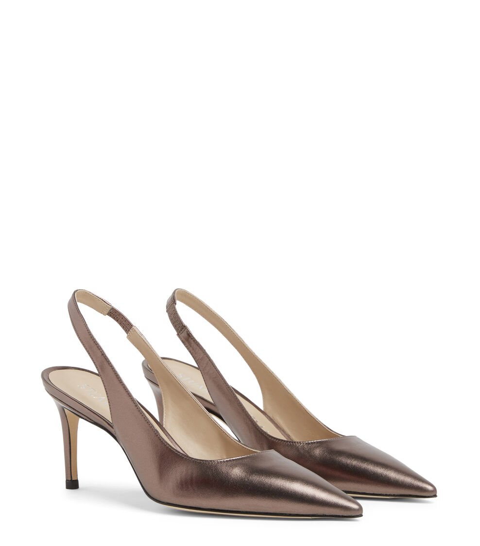 Stuart Weitzman STUART 75 SLINGBACK PUMP en PIRITA de Mujer | Stuart Weitzman® Ofertas