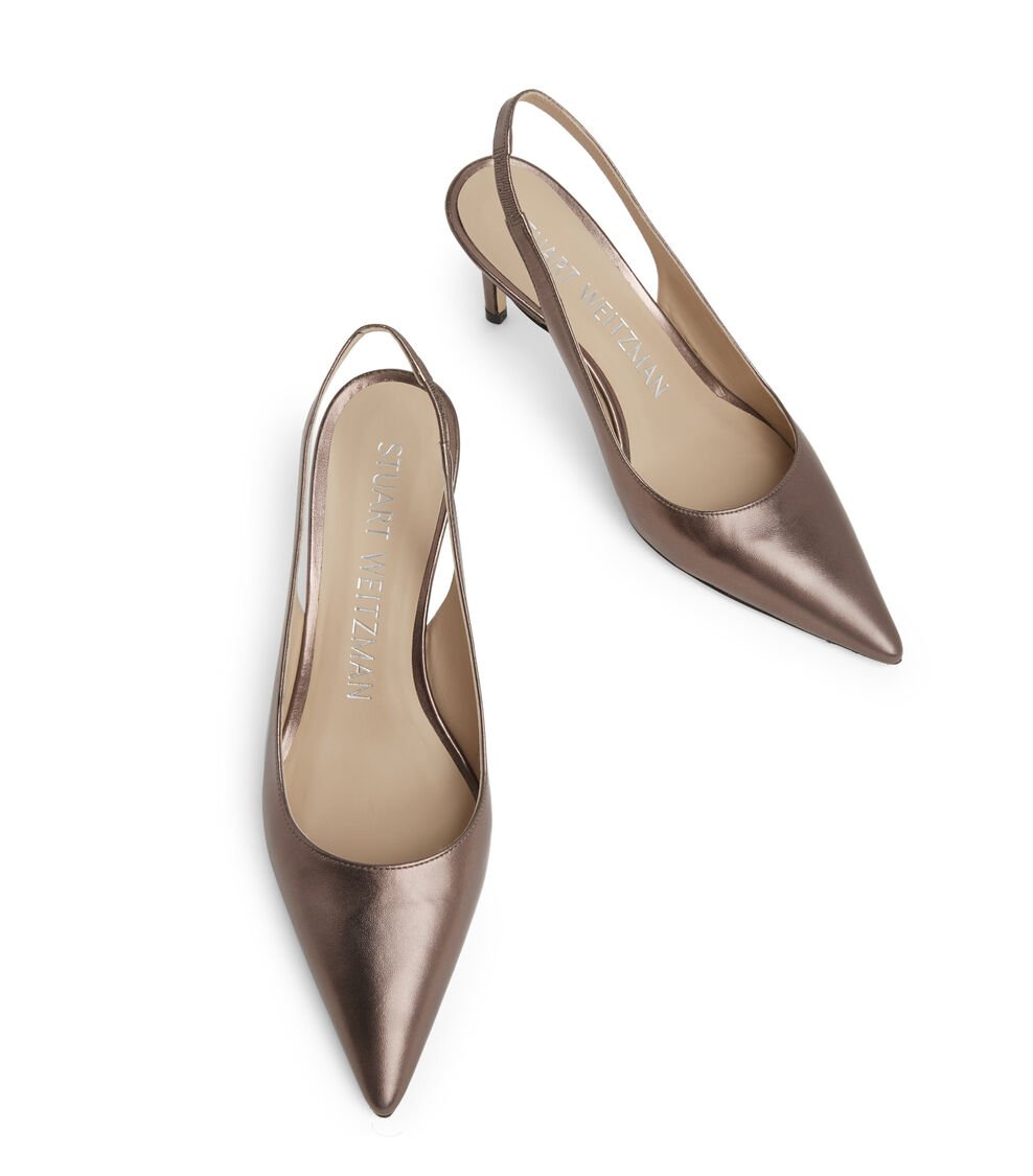 Stuart Weitzman STUART 75 SLINGBACK PUMP en PIRITA de Mujer | Stuart Weitzman® Ofertas