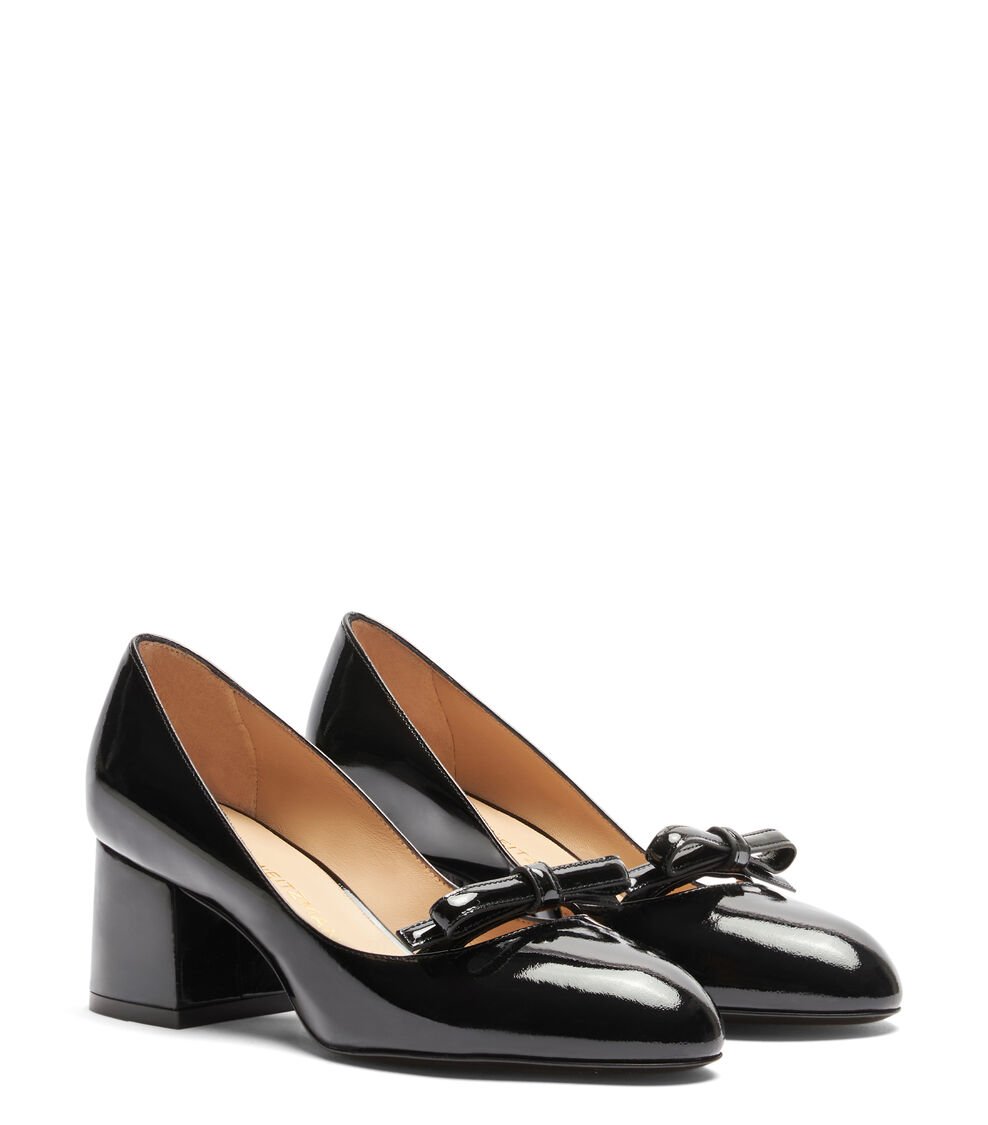 Stuart Weitzman FELICITY BLOCK PUMP 60 en NEGRO de Mujer | Stuart Weitzman® Los más vendidos