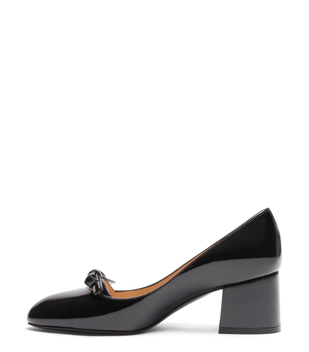 Stuart Weitzman FELICITY BLOCK PUMP 60 en NEGRO de Mujer | Stuart Weitzman® Los más vendidos