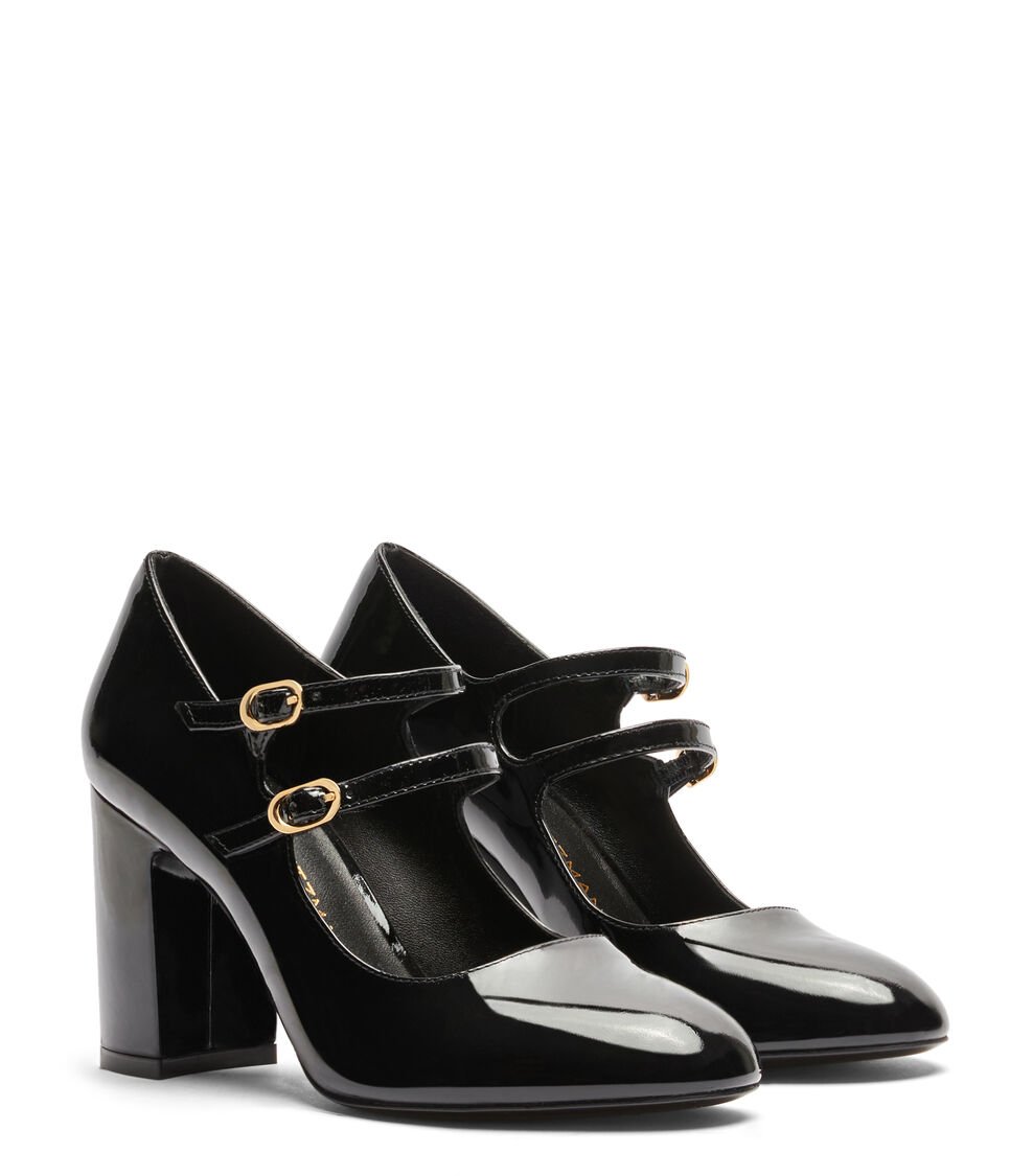 Stuart Weitzman POSH 85 MARY JANE en NEGRO de Mujer | Stuart Weitzman® Tienda