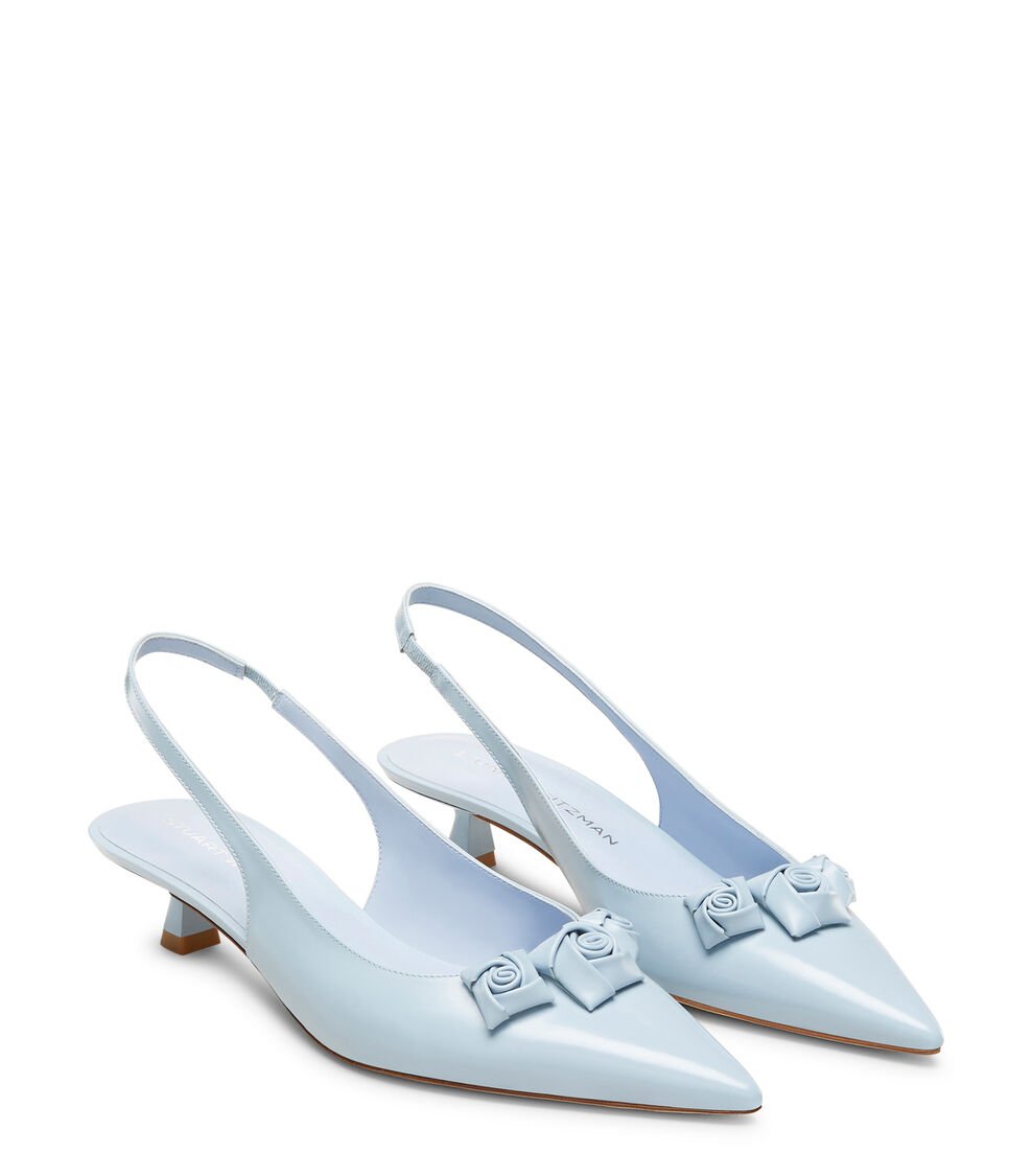Stuart Weitzman ROSIE 35 SLINGBACK en CIELO de Mujer | Stuart Weitzman® Liquidación
