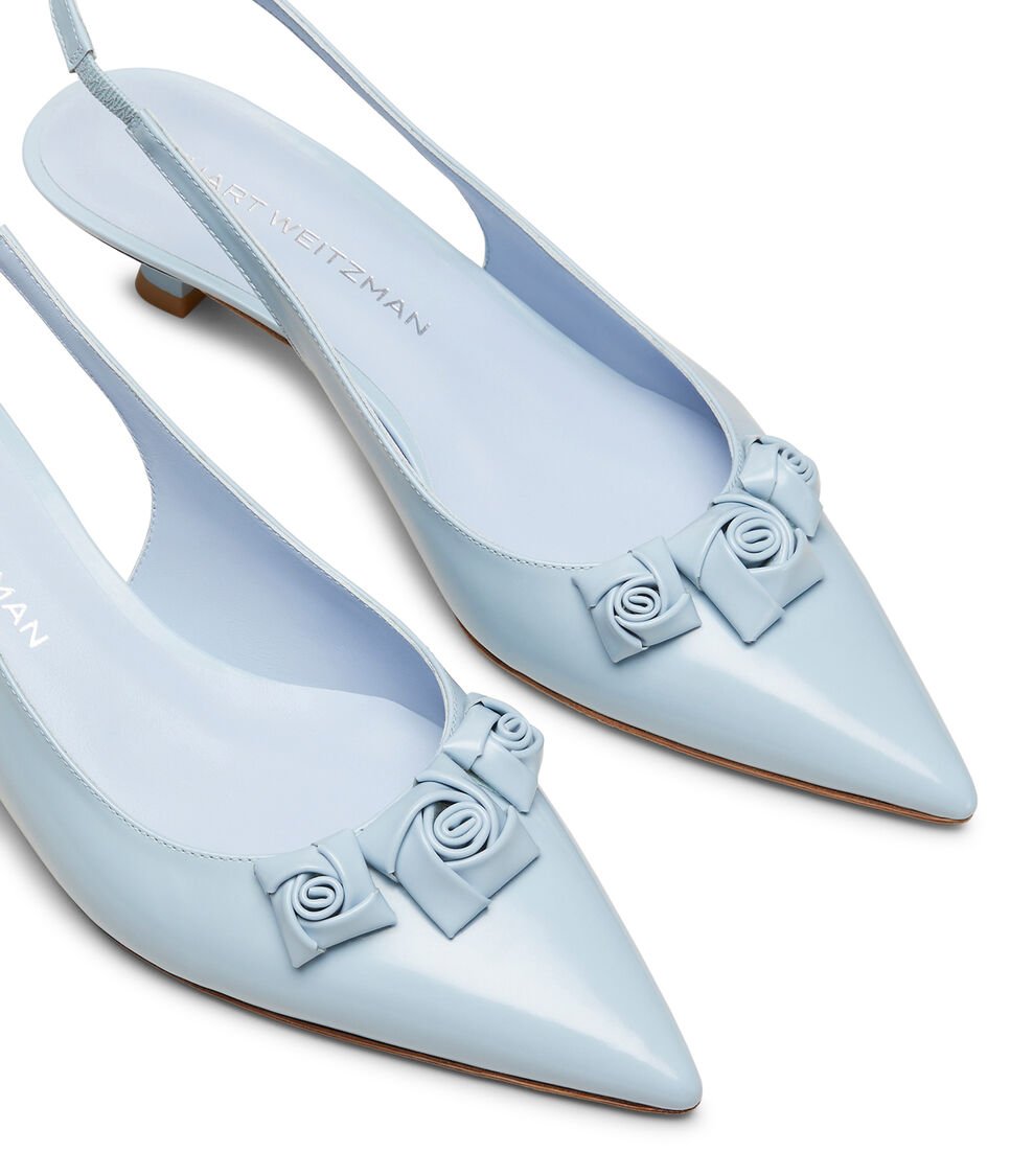 Stuart Weitzman ROSIE 35 SLINGBACK en CIELO de Mujer | Stuart Weitzman® Liquidación