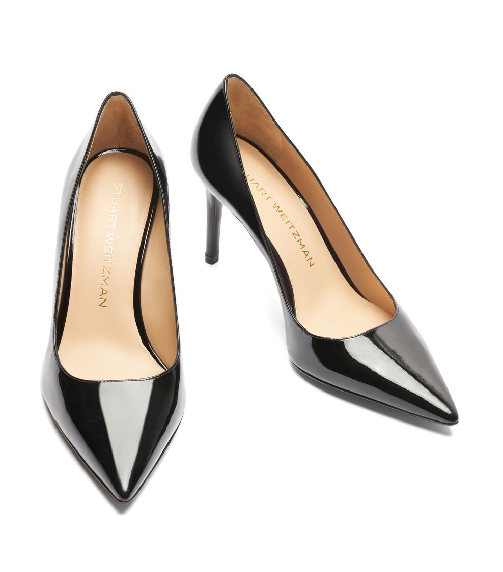Stuart Weitzman STUART POWER 85 PUMP en NEGRO de Mujer | Stuart Weitzman® Envío gratis
