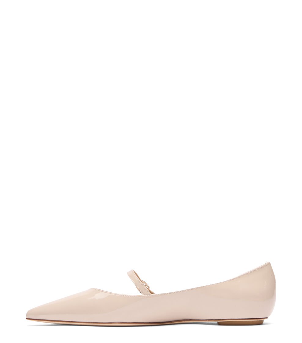 Stuart Weitzman EMILIA MARY JANE FLAT en GLAZE de Mujer | Stuart Weitzman® Oferta especial