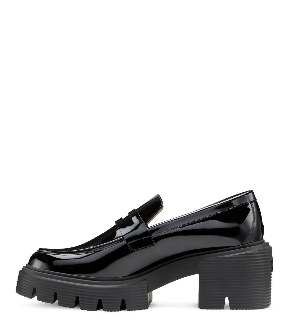 Stuart Weitzman SOHO LOAFER en NEGRO de Mujer | Stuart Weitzman® Solo queda un día