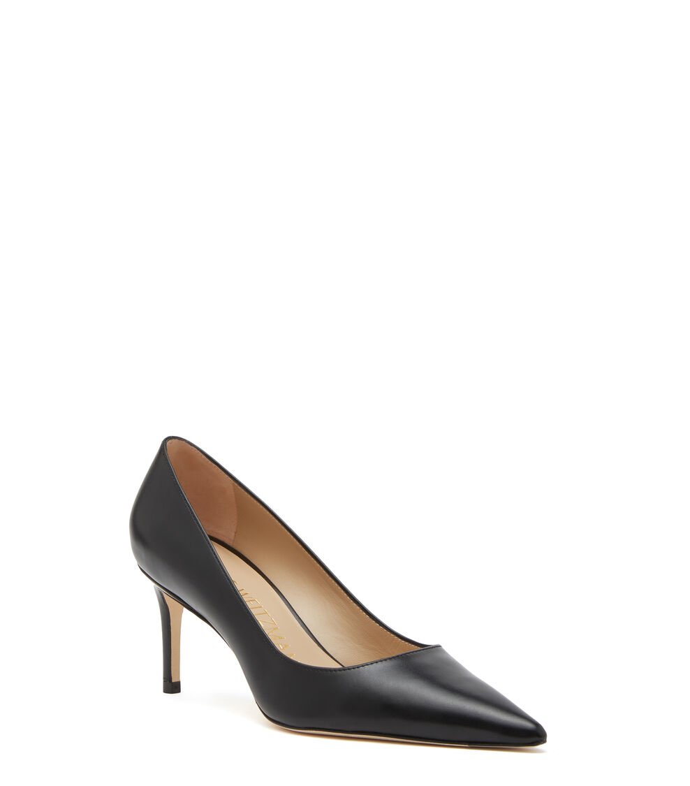 Stuart Weitzman STUART 75 PUMP en NEGRO de Mujer | Stuart Weitzman® Envío internacional gratuito
