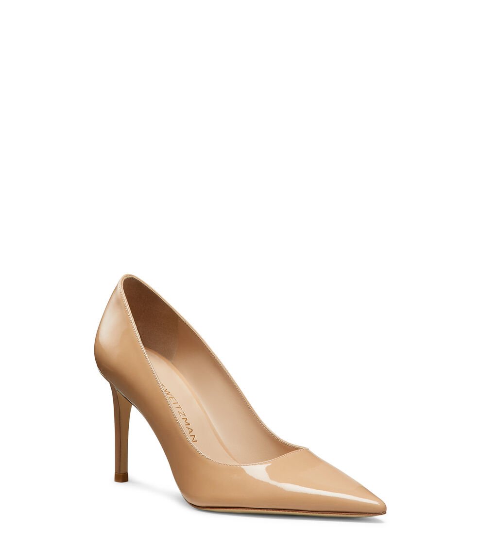 Stuart Weitzman STUART POWER 85 PUMP en ADOBE de Mujer | Stuart Weitzman® Libre de impuestos