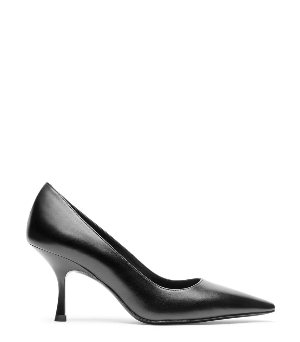 Stuart Weitzman NAOMI 75 PUMP en NEGRO de Mujer | Stuart Weitzman® Descuentos del mes