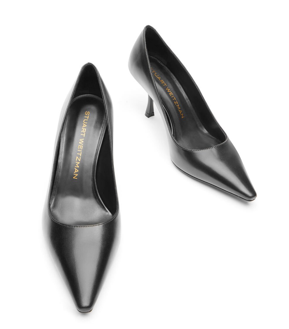 Stuart Weitzman NAOMI 75 PUMP en NEGRO de Mujer | Stuart Weitzman® Descuentos del mes