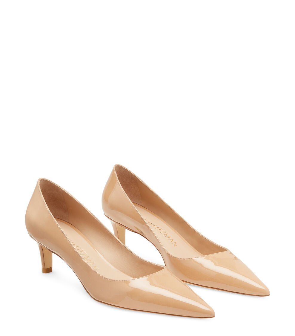Stuart Weitzman STUART 50 PUMP en MARRÓN ADOBE de Mujer | Stuart Weitzman® Oferta exclusiva