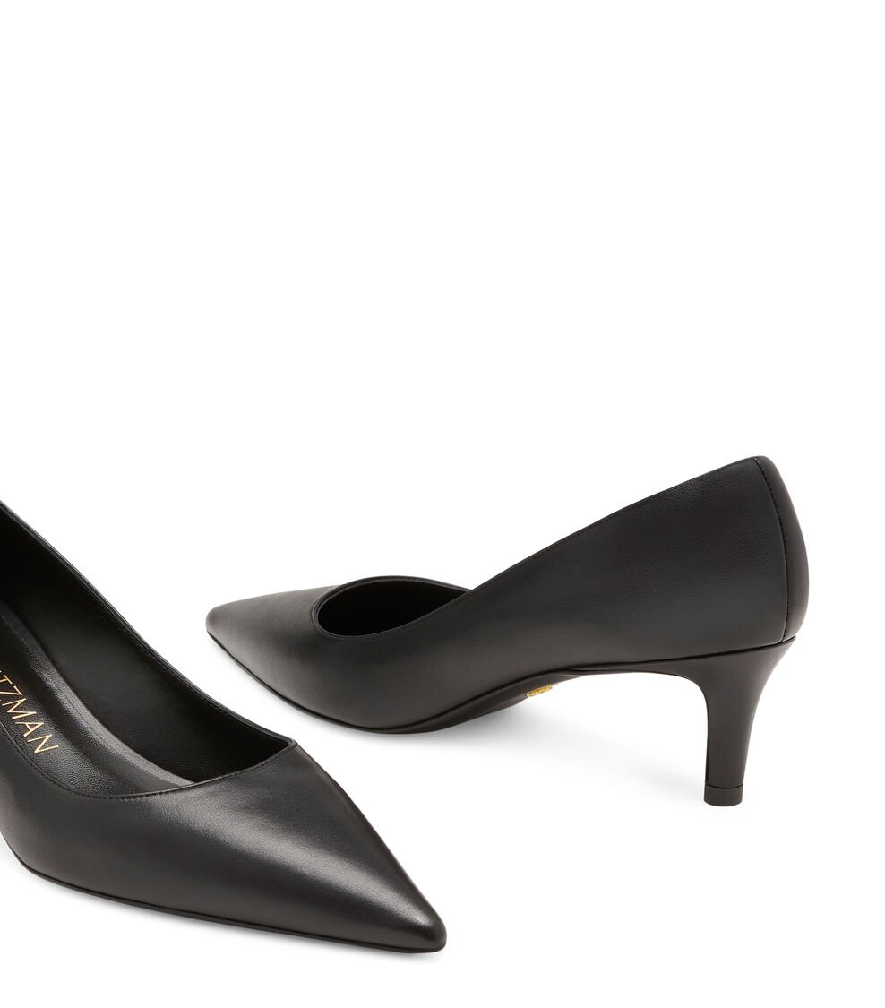 Stuart Weitzman STUART 50 PUMP en NEGRO de Mujer | Stuart Weitzman® Descuento por venta flash