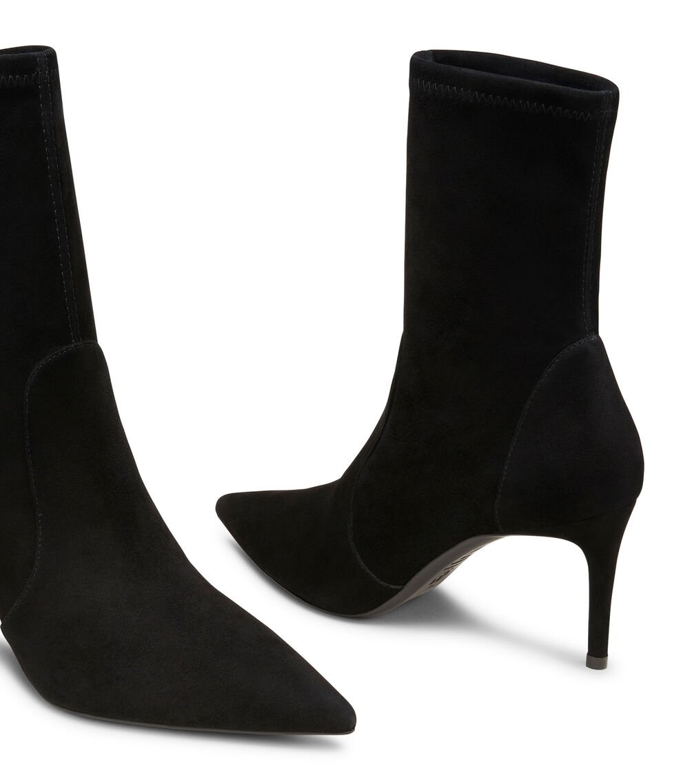 Stuart Weitzman STUART POWER 75 BOOTIE en NEGRO de Mujer | Stuart Weitzman® Precio ultrabajo