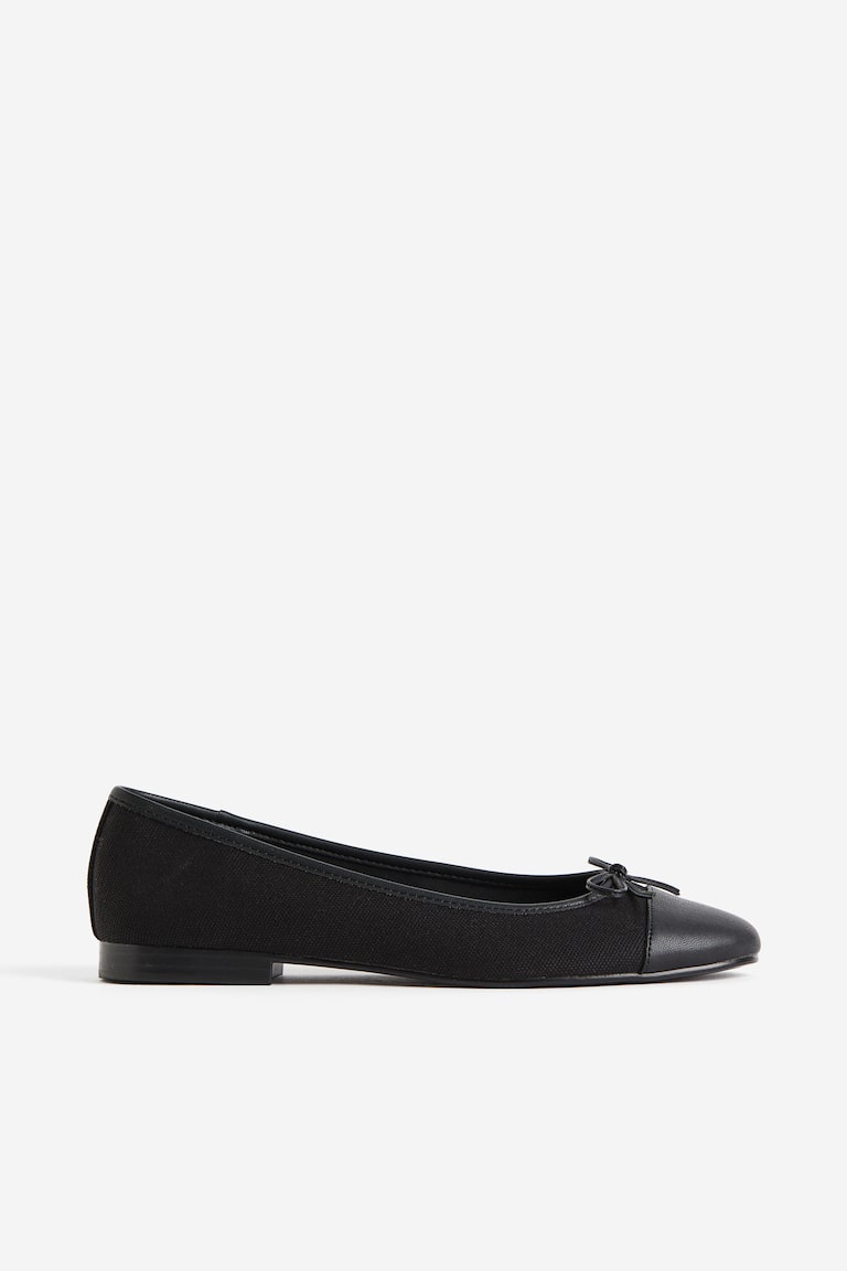 H&M Bailarinas - Beige/Negro - MUJER Envío internacional gratuito