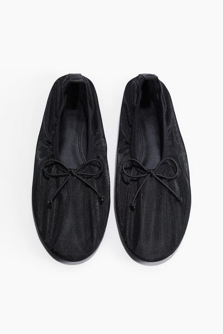 H&M Bailarinas de malla - Negro - MUJER Ofertas de temporada