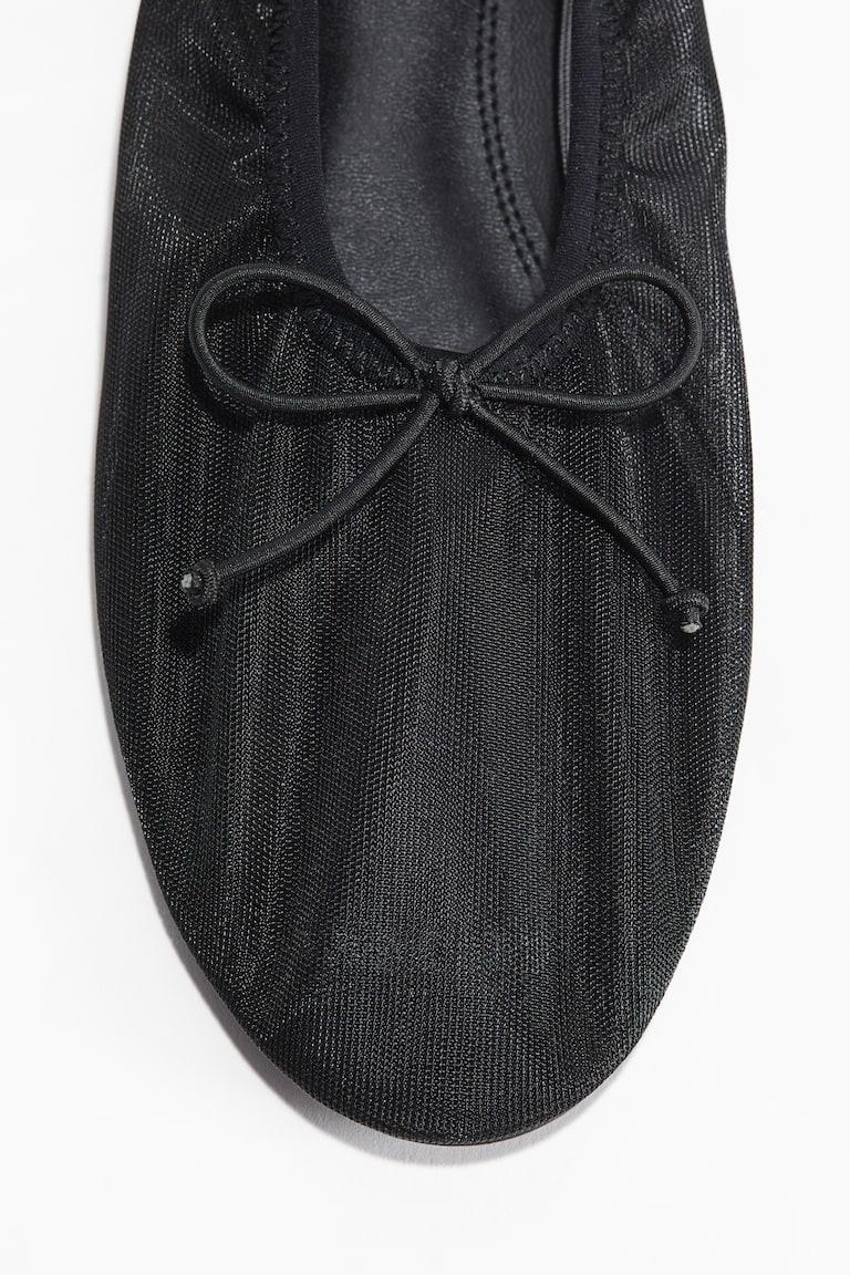 H&M Bailarinas de malla - Negro - MUJER Ofertas de temporada