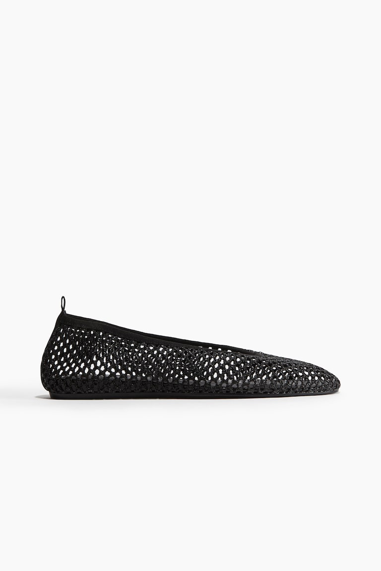 H&M Bailarinas trenzadas - Negro - MUJER Ventas relámpago