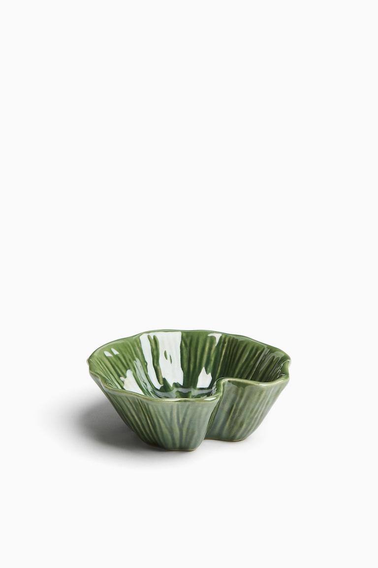 H&M Bol pequeño de gres - Verde - HOME Envío internacional gratuito