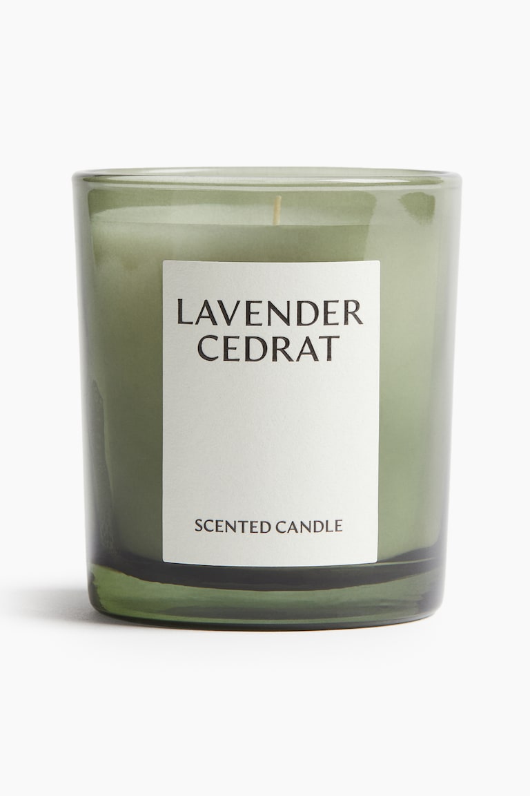 H&M Vela aromática en recipiente de vidrio - Lemon Verde - HOME Ofertas especiales