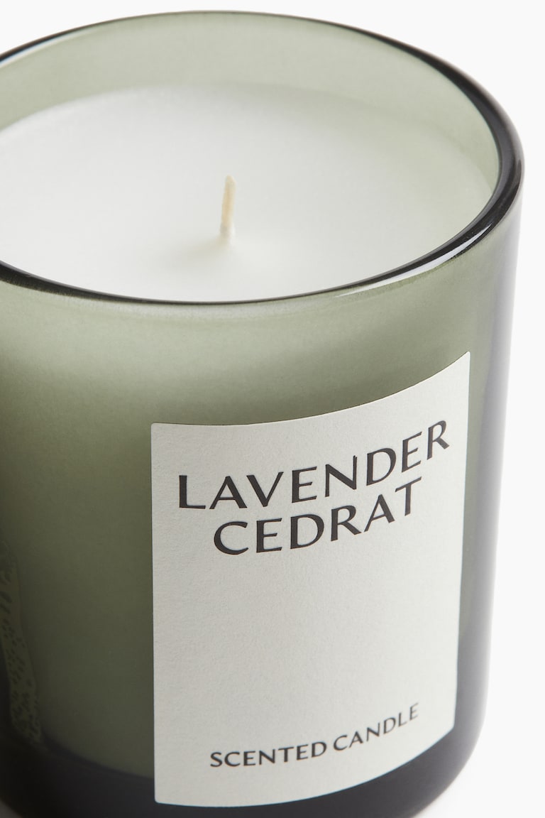 H&M Vela aromática en recipiente de vidrio - Lavender Cedrat - HOME Grandes ahorros