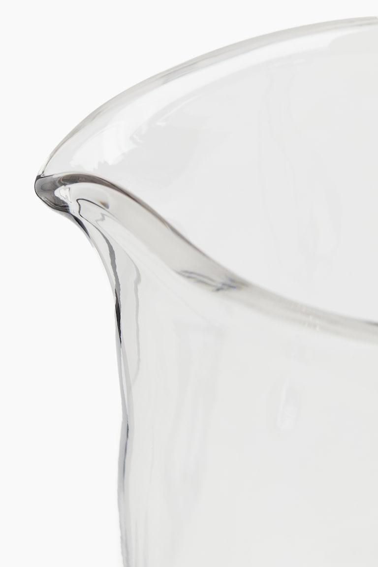 H&M Jarra cónica de vidrio - Vidrio transparente - HOME Liquidación