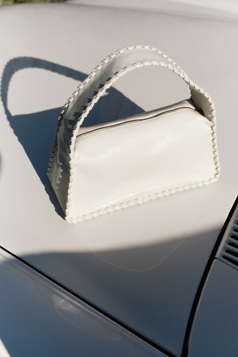 H&M Bolso de hombro con detalle entrelazado - Marrón oscuro - MUJER Libre de impuestos