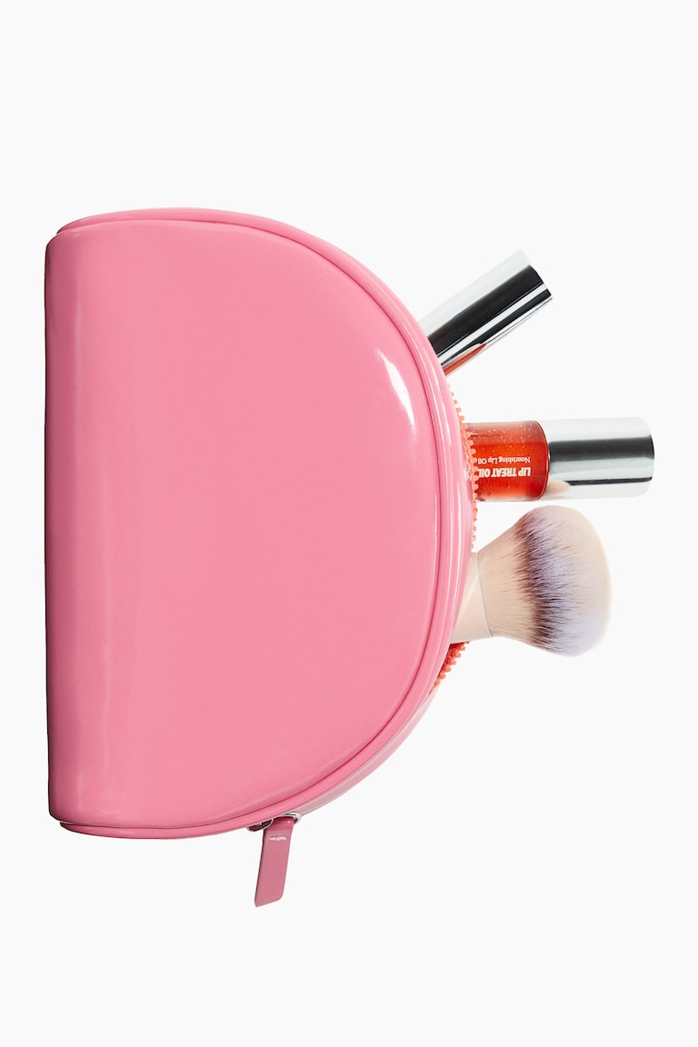 H&M Neceser de maquillaje abovedado - Rosa - Beauty all En oferta