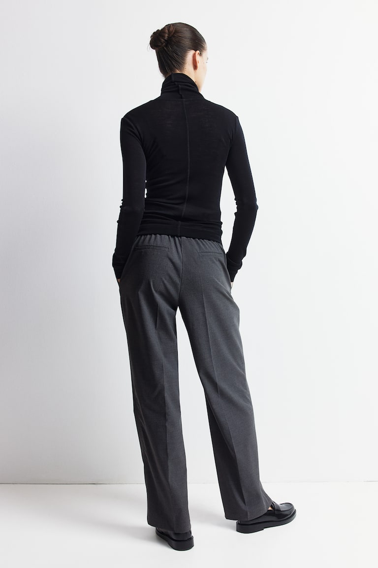 H&M MAMA Before & After Drawstring trousers - Beige grisáceo - MUJER En línea