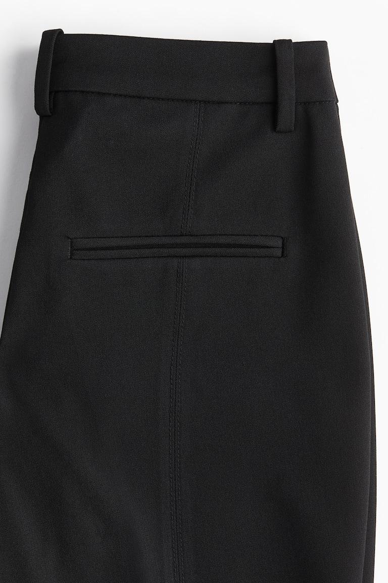 H&M Pantalón con abertura en el bajo - Negro - MUJER Últimos 2 días