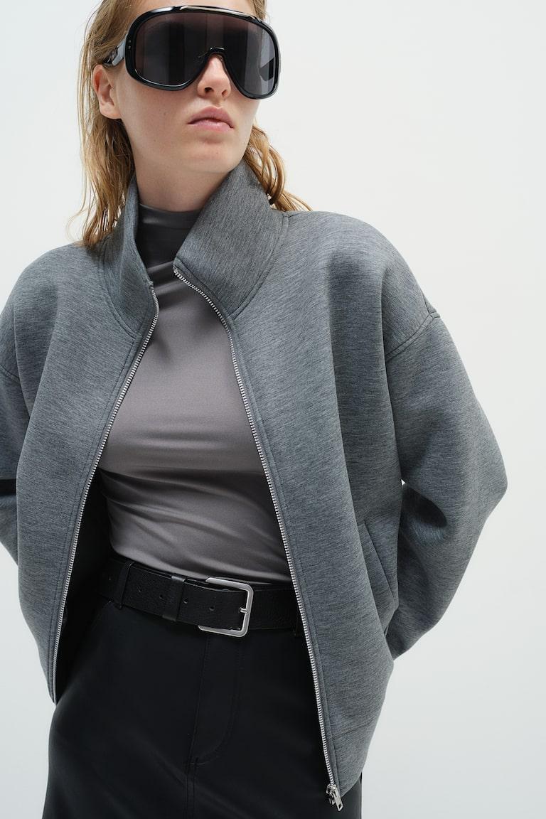H&M Falda midi revestida - Marrón oscuro - MUJER Precio de fábrica
