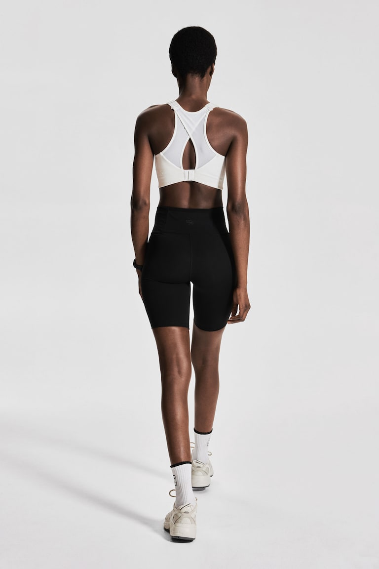H&M Mallas cortas de correr con ShapeMove™ - Azul marino - MUJER Solo queda un día