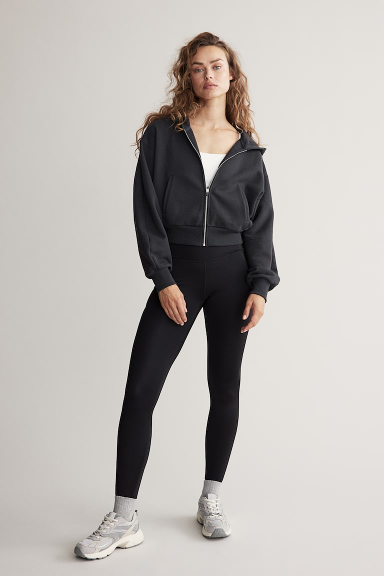 H&M Leggings de deporte DryMove™ con bolsillos - Azul marino - MUJER Grandes descuentos