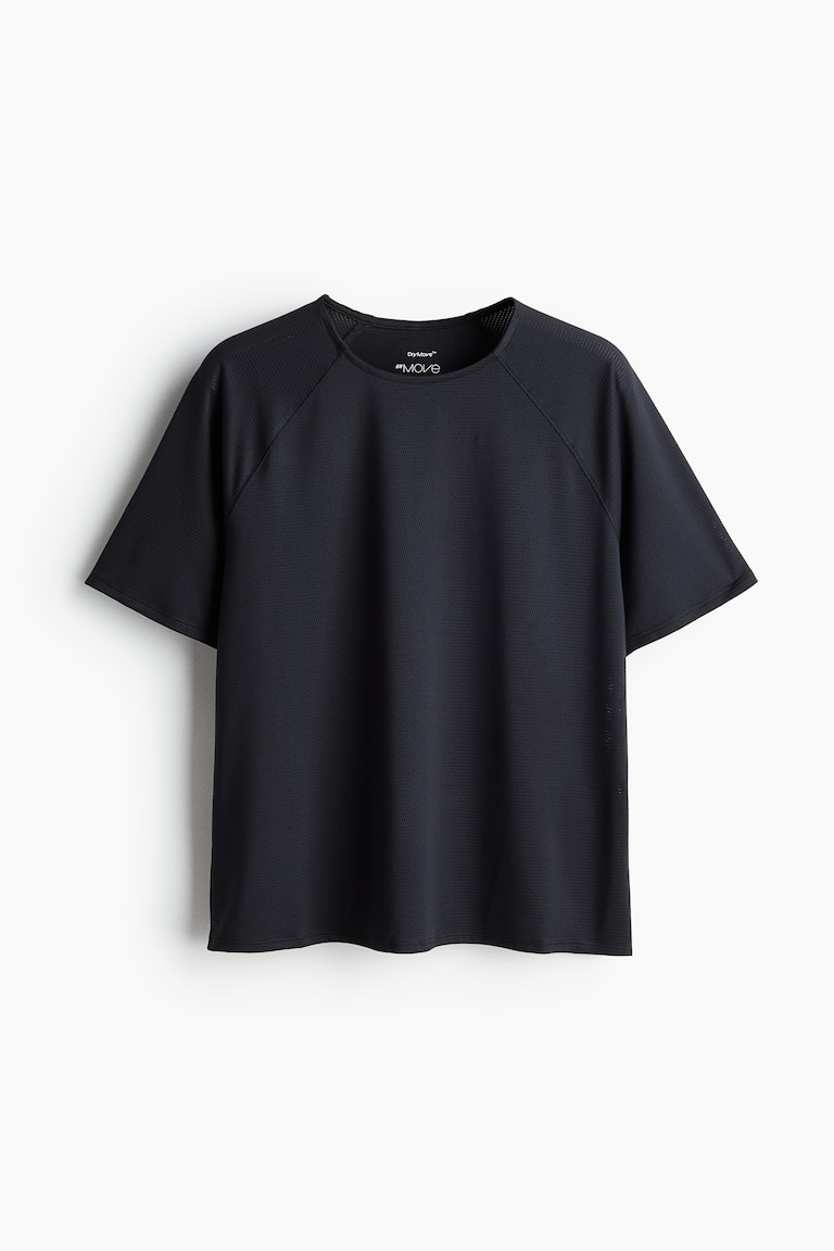 H&M Camiseta de deporte con DryMove™ - Beige claro - MUJER Tienda de fábrica