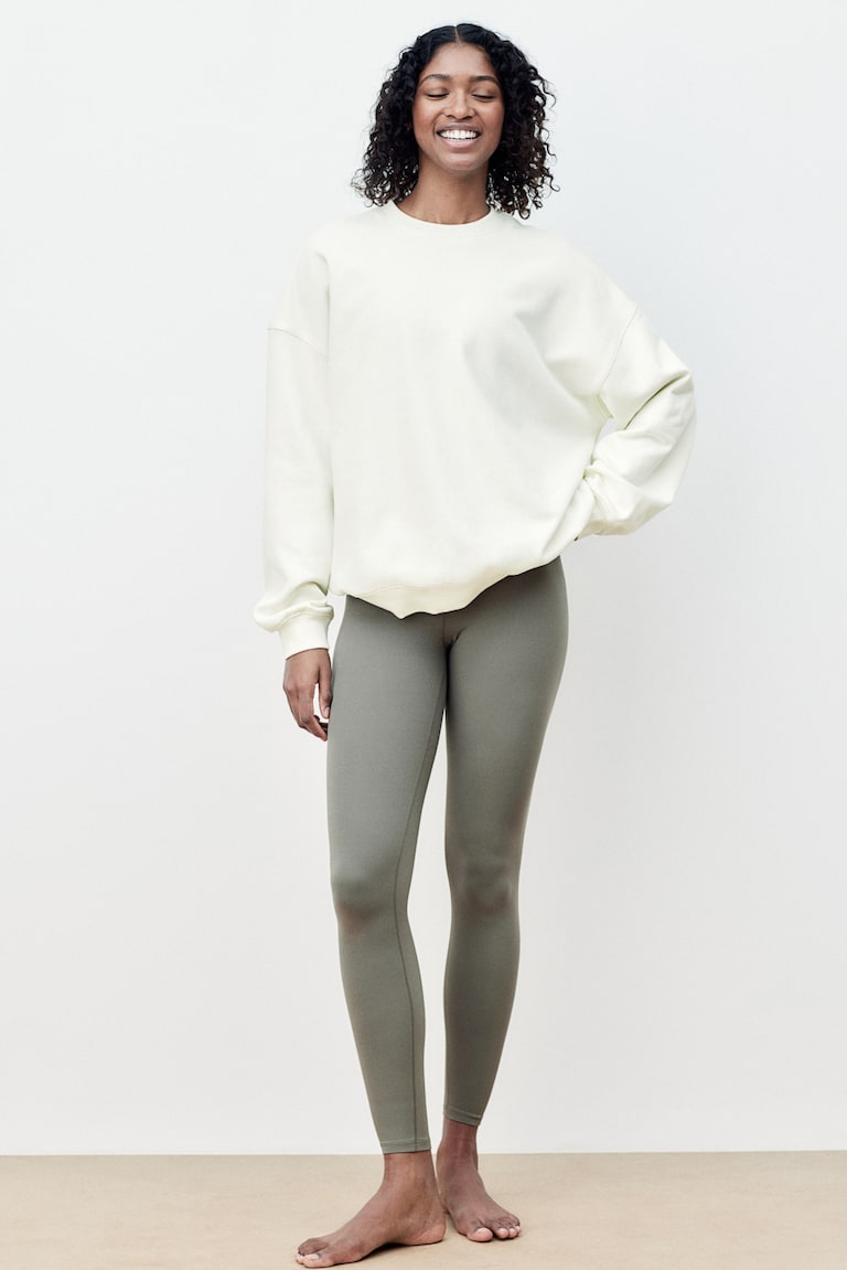 H&M Sudadera de deporte - Negro/Move sports - MUJER Descuentos del mes
