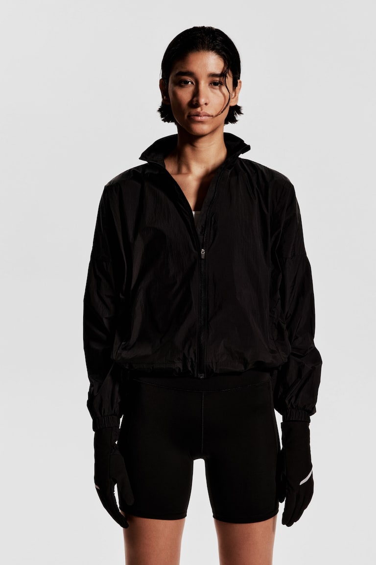 H&M Chaqueta de correr en DryMove™ - Beige claro - MUJER Ofertas especiales