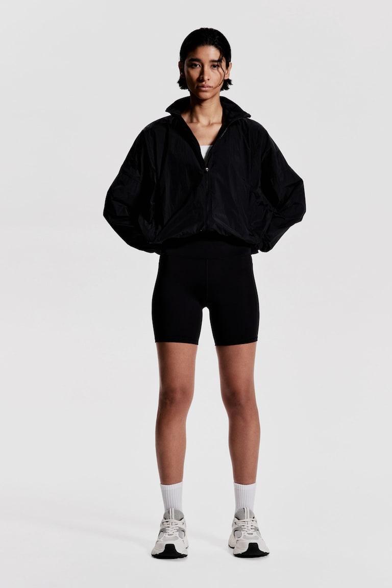 H&M Chaqueta de correr en DryMove™ - Beige claro - MUJER Ofertas especiales