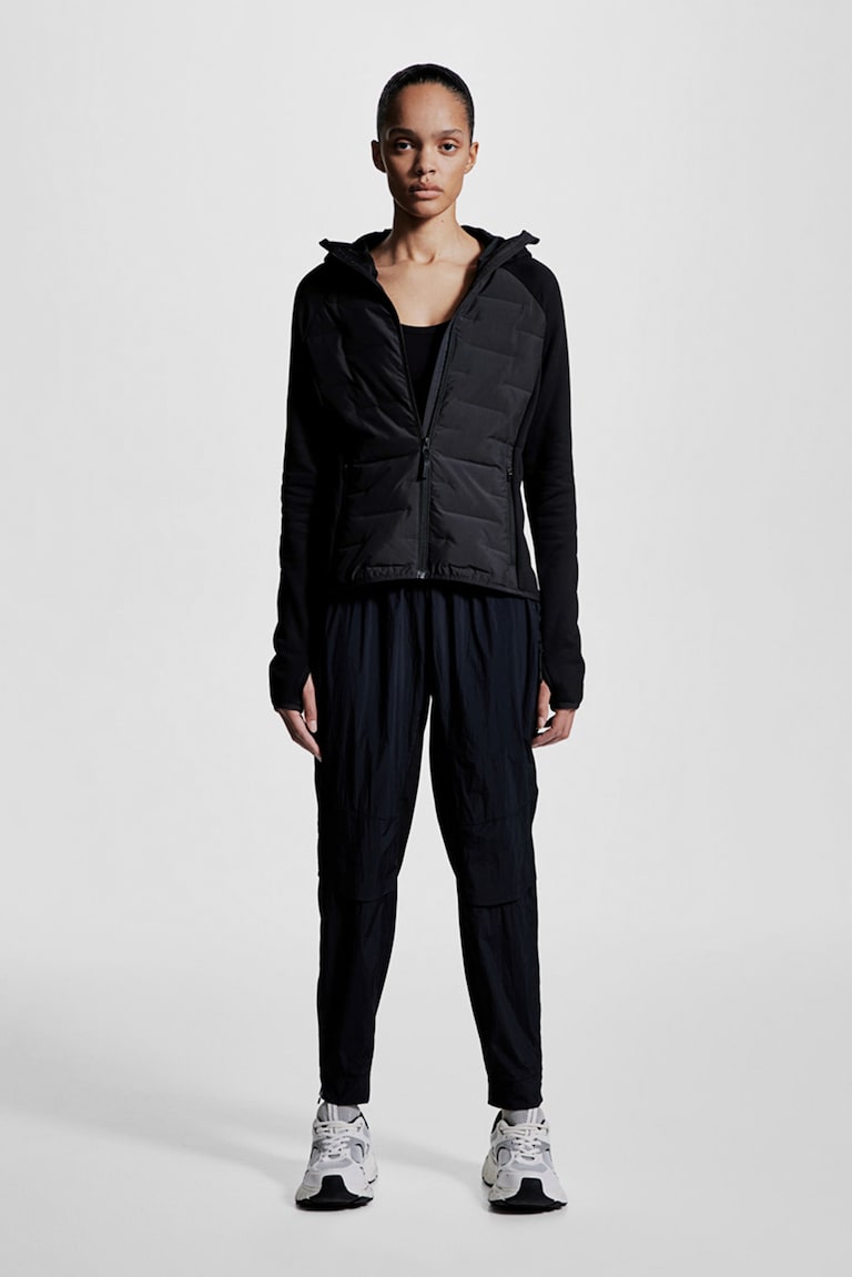 H&M Chaqueta de plumón híbrida con ThermoMove™ - Negro - MUJER Devoluciones gratuitas