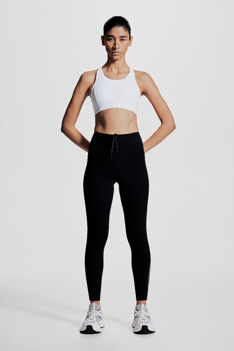 H&M Sujetador de deporte con ShapeMove™ High Support - Blanco - MUJER 2025