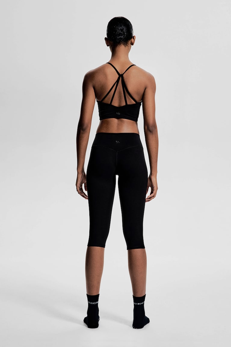 H&M Leggings capri de deporte con SoftMove™ - Rosa - MUJER Envío gratis