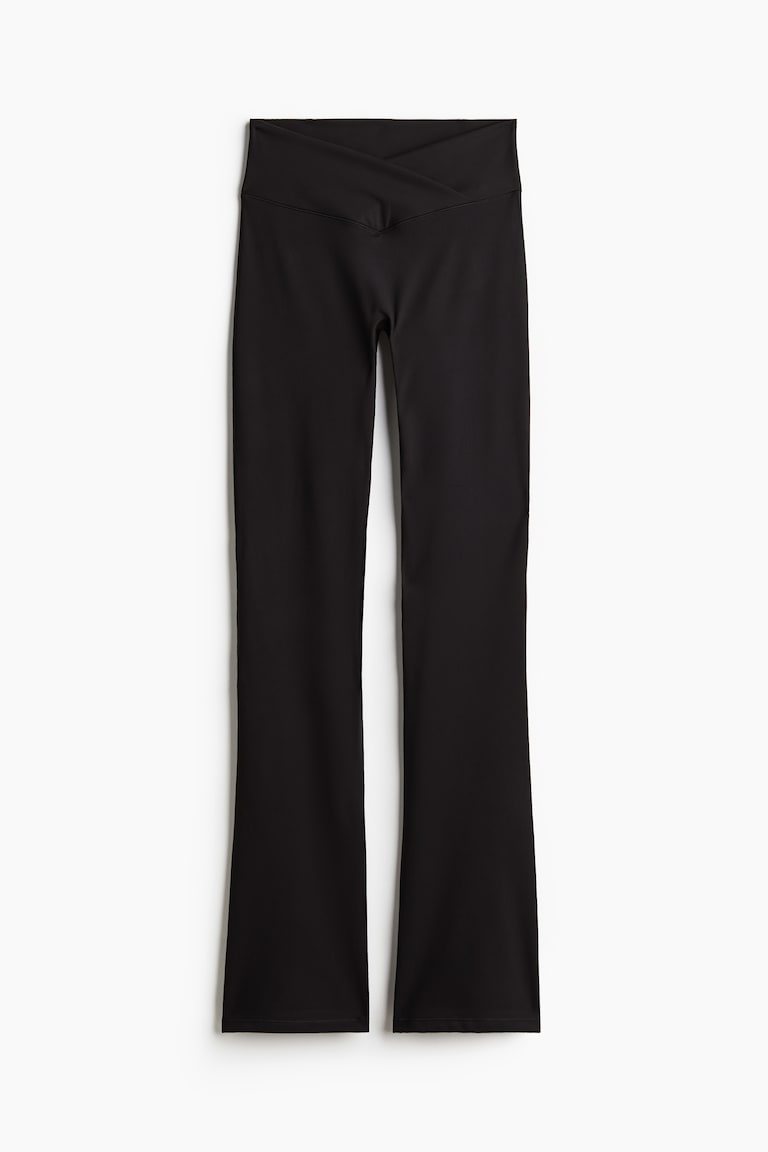 H&M Leggings de deporte acampanados con SoftMove™ - Negro - MUJER Solo hoy