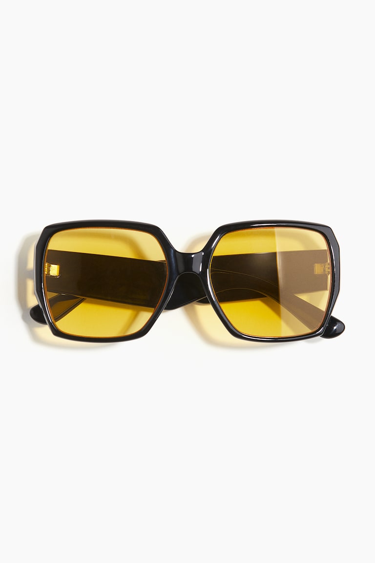 H&M Gafas de sol cuadradas - Marrón/Diseño carey - MUJER Ahorra y exporta