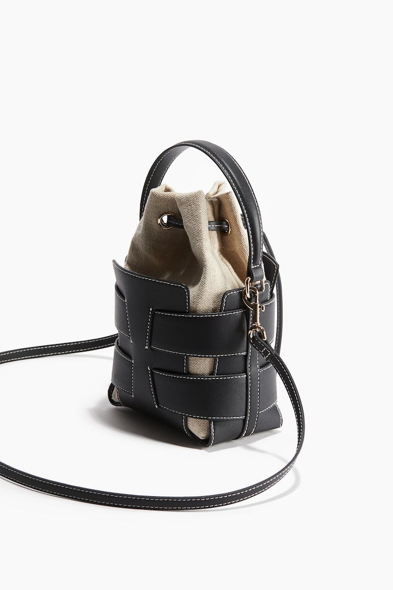 H&M Bolso bombonera cruzado - Marrón - MUJER 2025